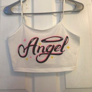 Angel crop top